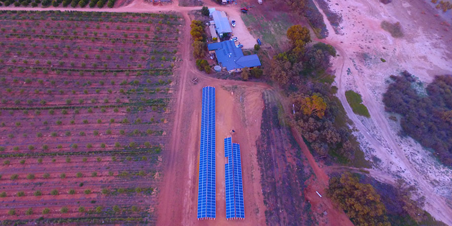Starrs Reach Vineyard using RAA Commercial Solar Starrs Reach Vineyard using RAA Commercial Solar